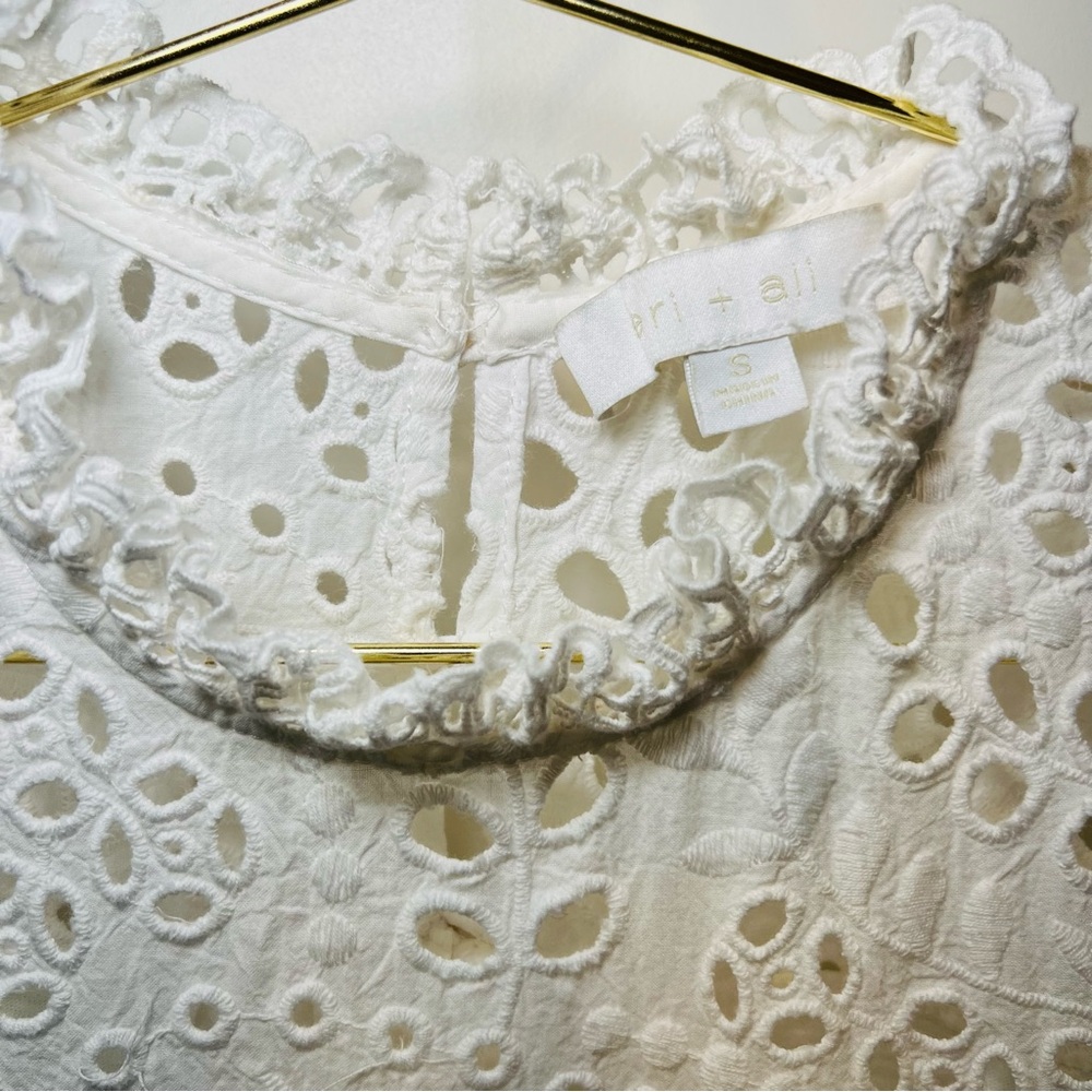 Anthropologie Eri + Ali Precieuse Blouse - Picture 6 of 7